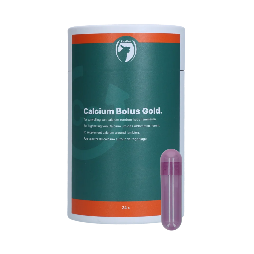 CALC05022.png Calciumbolus für Schafe und Ziegen, 24 Stück – Excellent Sheep Calcium Bolus Gold – Bild 1