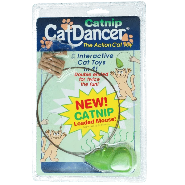 Interaktives Katzenspielzeug – Cat Dancer Catnip