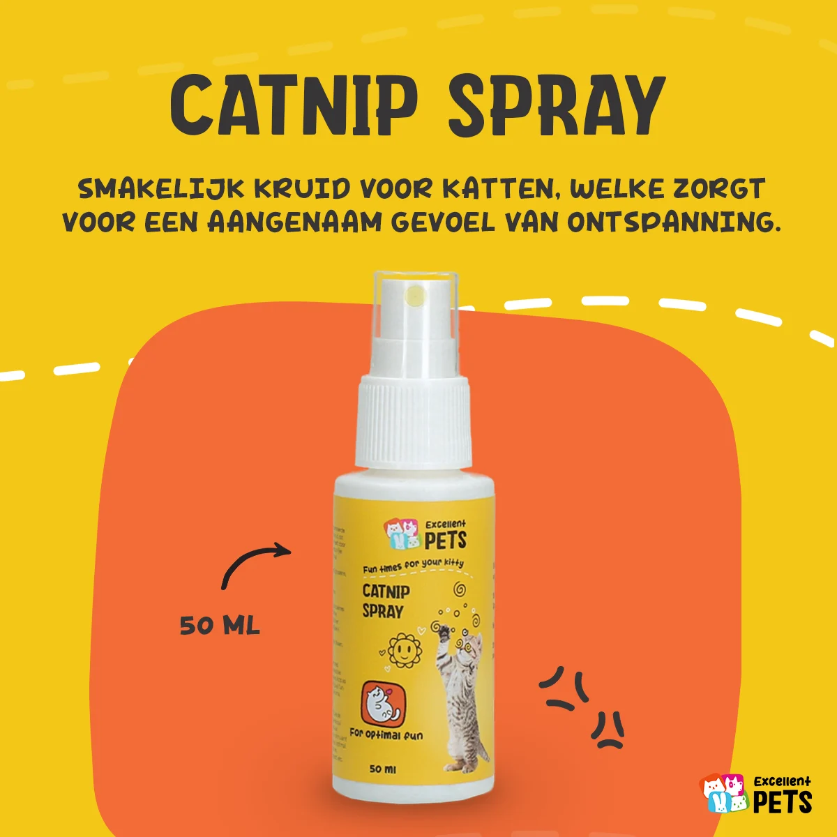 Katzenminzespray für Spielzeug und Transportboxen, 150 ml – Excellent Pets Catnip Spray – Bild 3