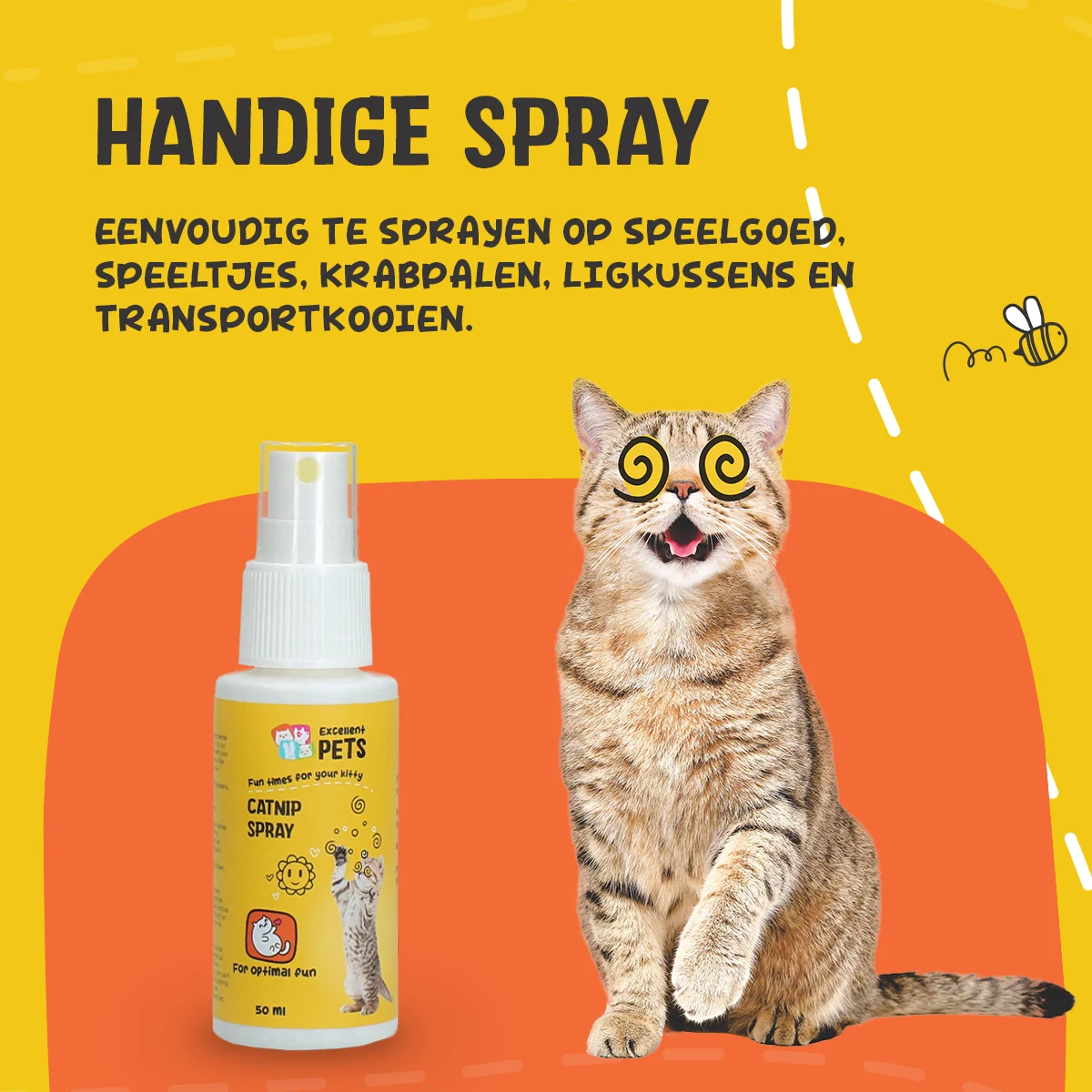 Katzenminzespray für Spielzeug und Transportboxen, 150 ml – Excellent Pets Catnip Spray – Bild 6
