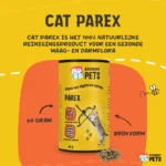 Katzenergänzungsfutter in Krokettenform mit Präbiotika, 60 g – Excellent Pets Cat Parex – Bild 5