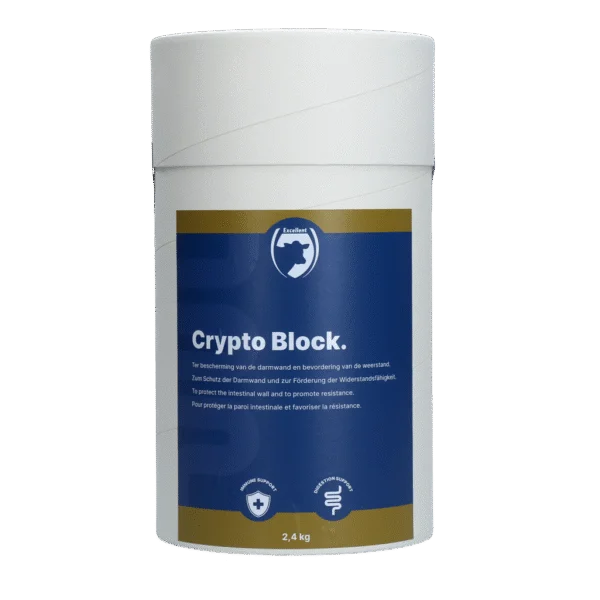 Ergänzungsfuttermittel für Kälber und Lämmer, 2,4 kg – Excellent Crypto Block