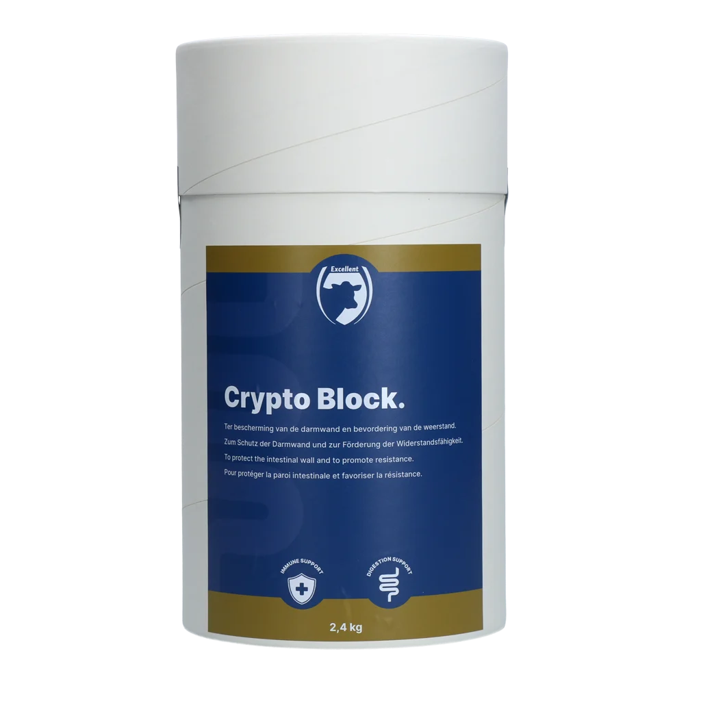 Ergänzungsfuttermittel für Kälber und Lämmer, 2,4 kg – Excellent Crypto Block – Bild 1