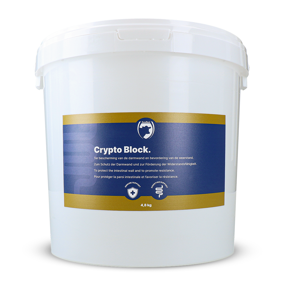 Voedingssupplement voor Kalveren en Lammeren, 4,8 kg – Excellent Crypto Block Ergänzungsfuttermittel für Kälber und Lämmer, 4,8 kg – Excellent Crypto Block
