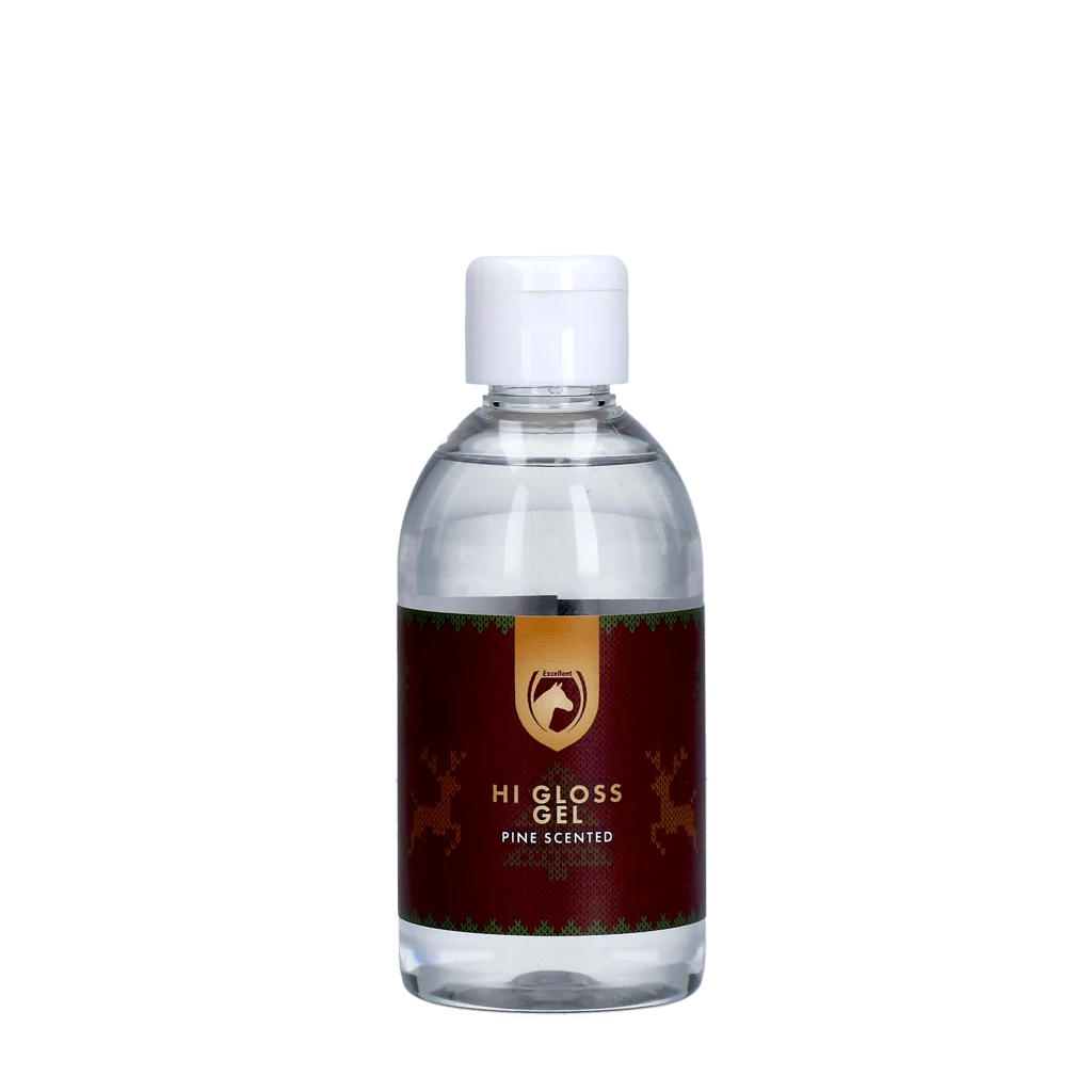 Glanzgel für Mähne und Schweif mit Tannenduft, 250 ml – Excellent Horse Christmas Hi Gloss Gel – Bild 1