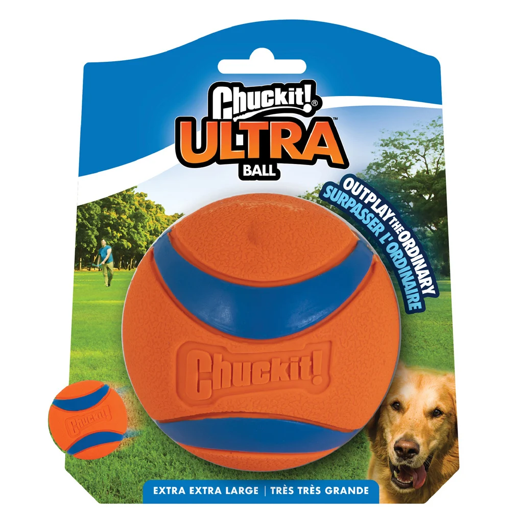 Gummiball für Hunde XXL, ø 10 cm – Chuckit! Ultra Ball – Bild 1