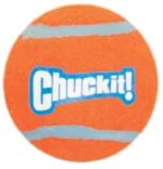 Hundetennisball M, ø 6 cm, 2 Stück, schwimmfähig – Chuckit! Tennis Ball – Bild 3