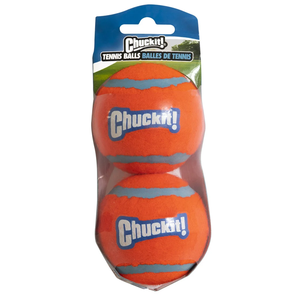 CHUC074023.jpg Hundetennisball M, ø 6 cm, 2 Stück, schwimmfähig – Chuckit! Tennis Ball – Bild 1