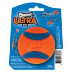 Hundeball aus Gummi L, ø 7 cm, schwimmfähig – Chuckit! Ultra Ball – Bild 2