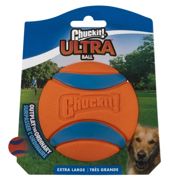 Gummiball für Hunde XL, ø 9 cm – Chuckit! Ultra Ball