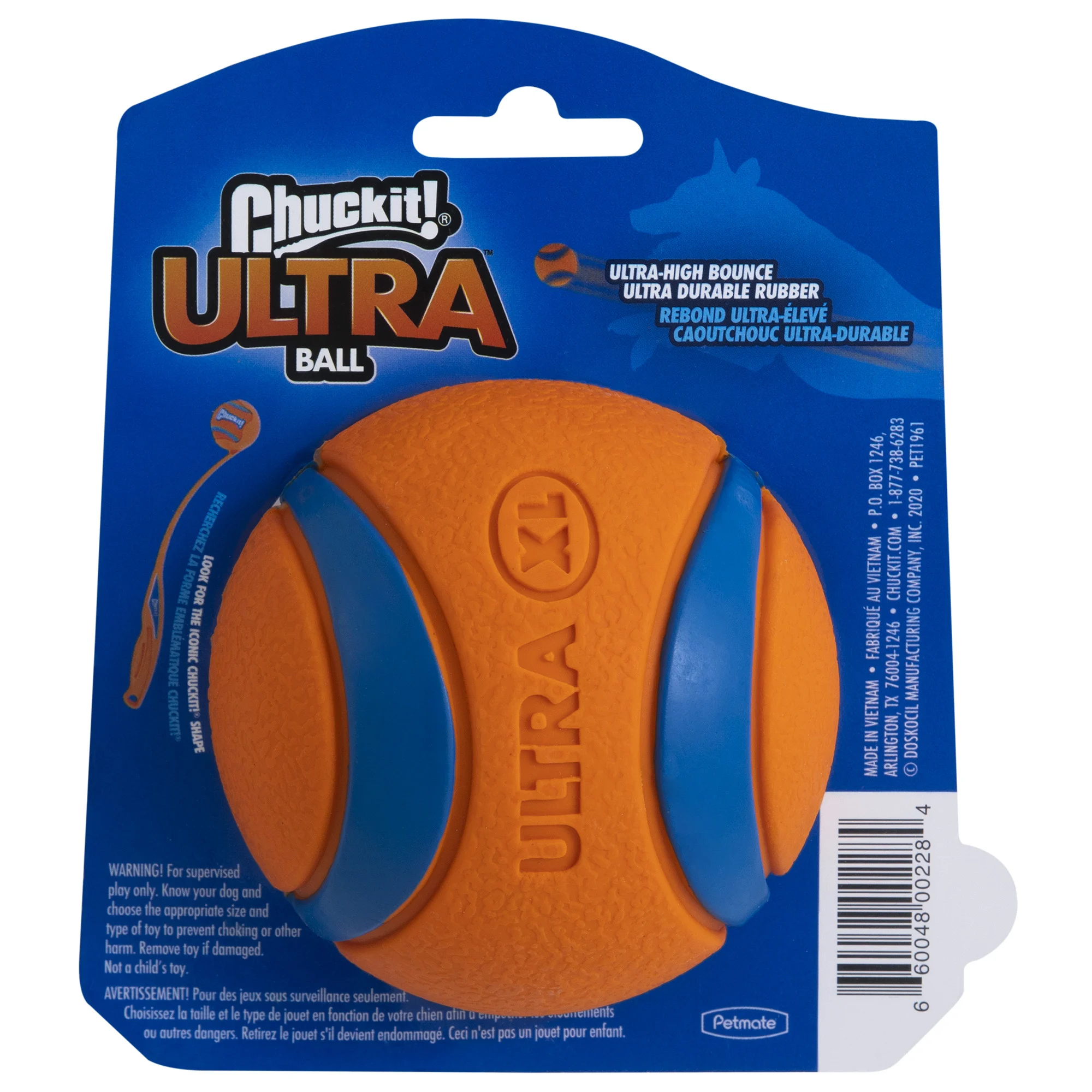 Gummiball für Hunde XL, ø 9 cm – Chuckit! Ultra Ball – Bild 2