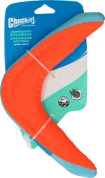 Hunde-Bumerang M, schwimmfähig, sortiert in Grün oder Orange – Chuckit! Amphibious Boomerang – Bild 3