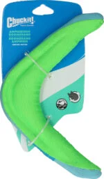 Hunde-Bumerang M, schwimmfähig, sortiert in Grün oder Orange – Chuckit! Amphibious Boomerang – Bild 2
