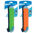 Schwimmender Apportierdummy mit Seil, ø 5 cm x 25 cm – Chuckit! Amphibious Bumper M