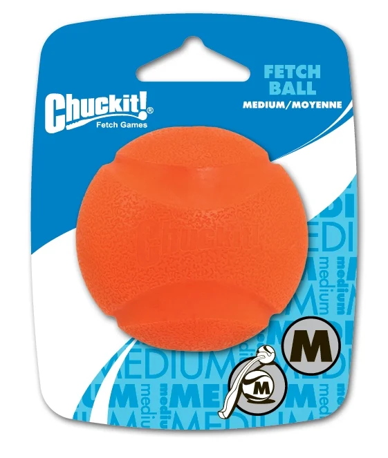 CHUC194002.jpg Hundeball aus Gummi, Ø 6 cm – Chuckit! Fetch Ball M – Bild 1