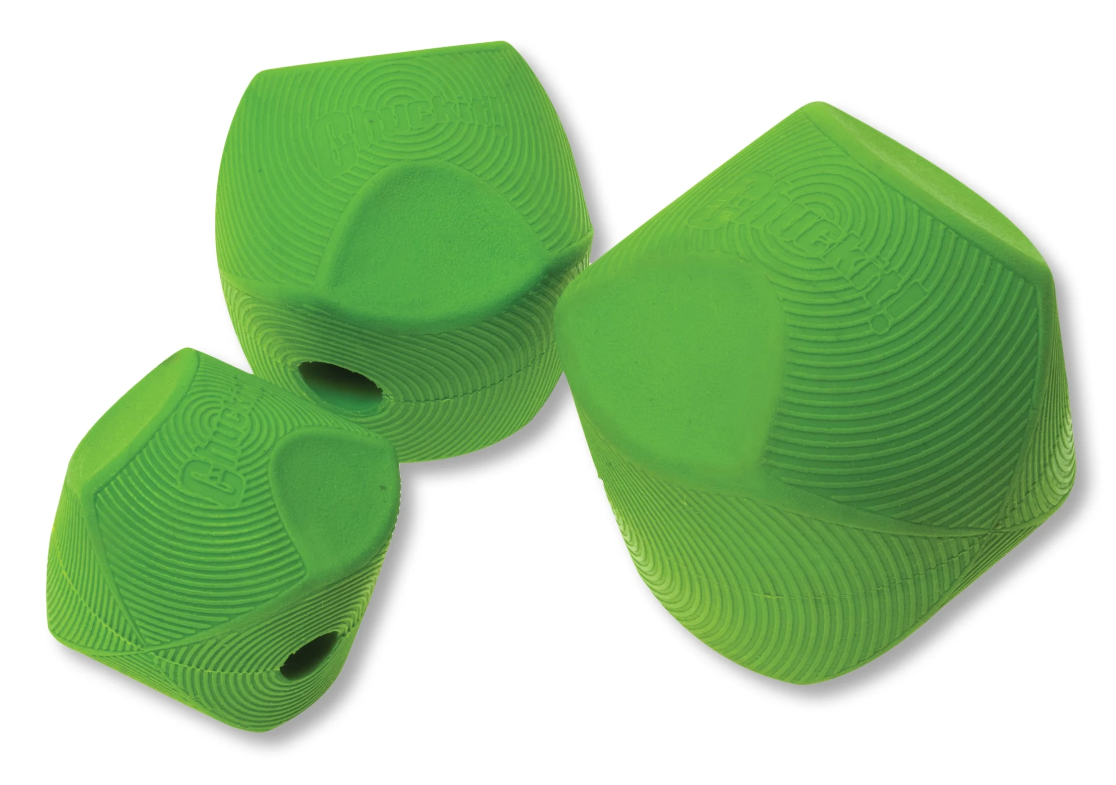 Kantiger Hundeball aus Gummi, S 5 cm, 2 Stück – Chuckit! Erratic Ball – Bild 2