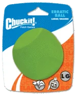 Hunde Gummiball mit eckiger Form, L 7 cm – Chuckit! Erratic Ball