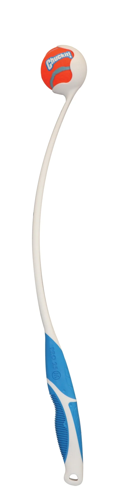 Hunde Ballschleuder mit Gummigriff und Tennisball, 63 cm – Chuckit! Pro Launcher M – Bild 2