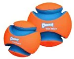 Fußball für Hunde mit Gummikerben, Ø 14 cm – Chuckit! Kick Fetch Dog S – Bild 2