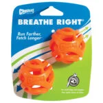 Apportierball für Hunde S, schwimmfähig, 5 cm, 2 Stück – Chuckit! Air Fetch Ball