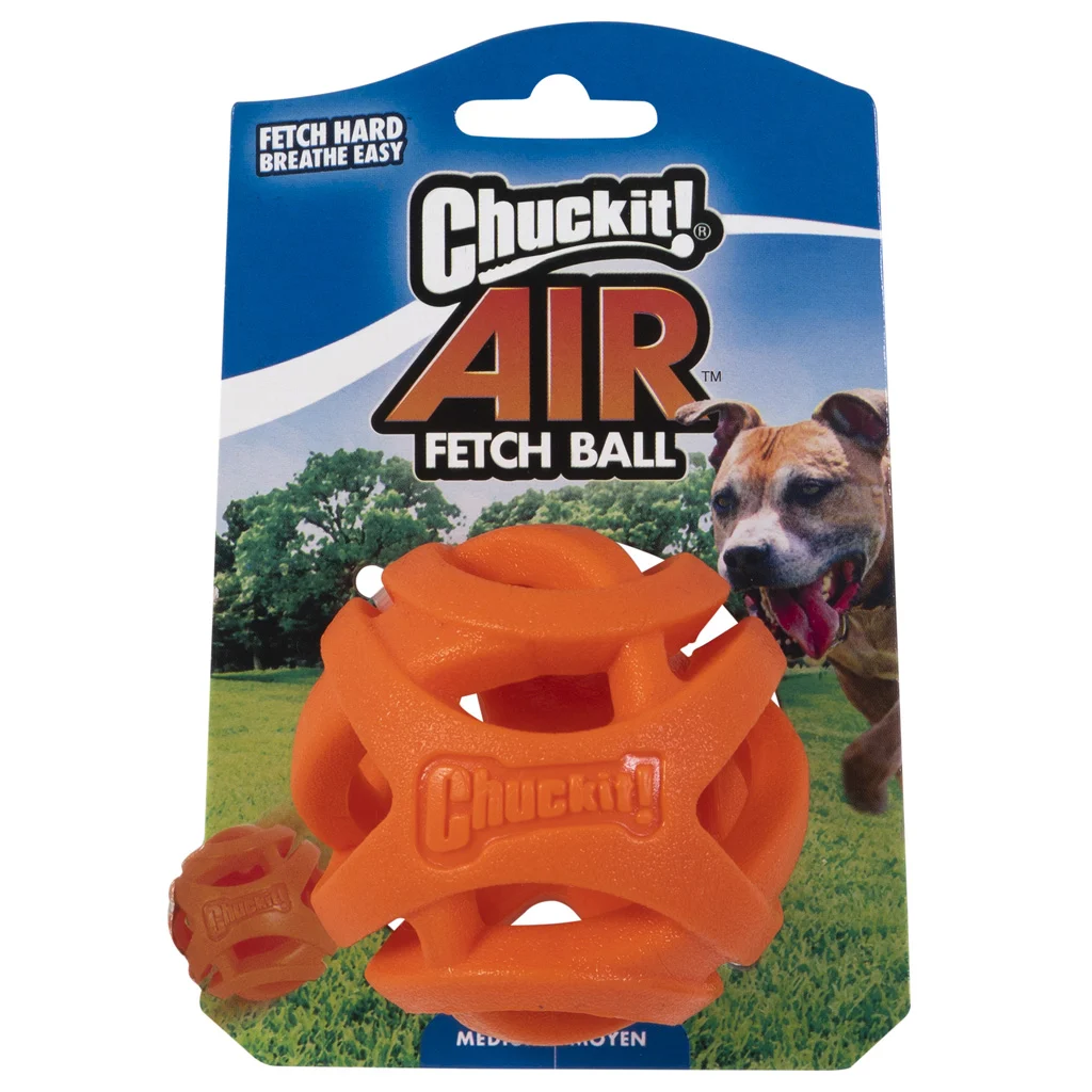 Apportierball für Hunde, schwimmfähig, Ø 6 cm – Chuckit! Air Fetch Ball – Bild 1