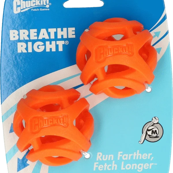 Apportierball für Hunde, schwimmend, Ø 6 cm, 2 Stück – Chuckit! Air Fetch Ball