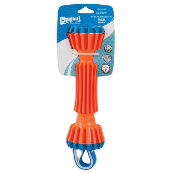 Apportierdummy aus Gummi, schwimmfähig, 34 cm – Chuckit! Rugged Bumper L