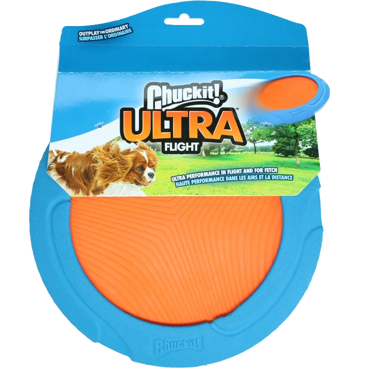 CHUC33116.png Apportierspielzeug mit Gummirand, 23 cm – Chuckit! Ultra Flight – Bild 1