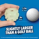 Leuchtender Hundeball S, schwimmfähig, 4,5 cm, 2 Stück – Chuckit! Air Glow Fetch Ball – Bild 6
