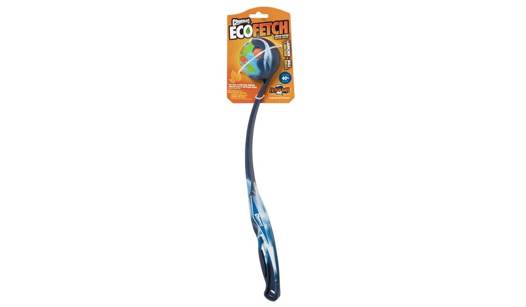 CHUC40142.jpg Ballwerfer mit Ball und ergonomischem Griff, 45,7 cm – Chuckit! Eco Fetch Launcher + Ball – Bild 1