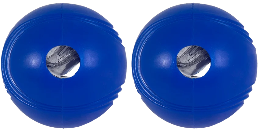 Hundeball mit Knistergeräusch M, ø 6 cm, 2 Stück – Chuckit! Super Crunch Ball – Bild 3