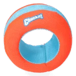 Schwimmende Apportierrolle, Orange, 11 cm – Chuckit! Amphibious Roller – Bild 2