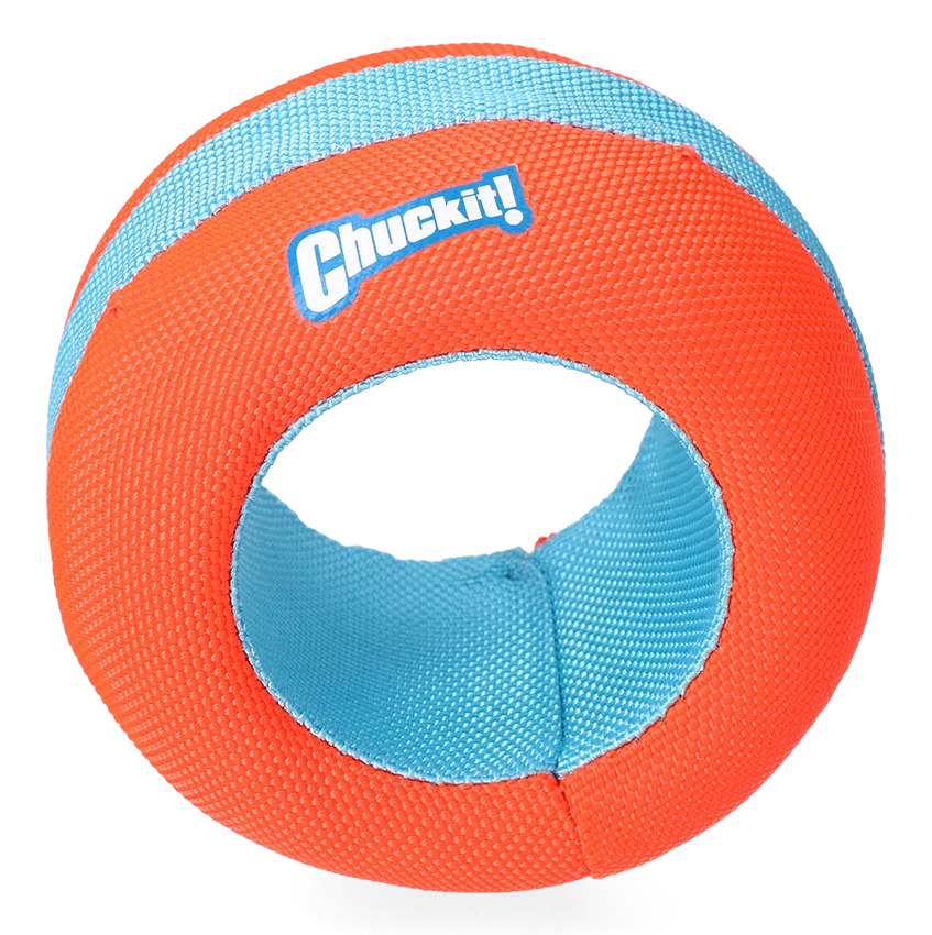 Schwimmende Apportierrolle, Orange, 11 cm – Chuckit! Amphibious Roller – Bild 2