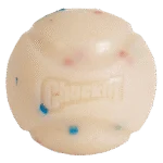 Hundeball mit Vanilleduft, M 6 cm – Chuckit! Birthday Fetch Ball – Bild 3