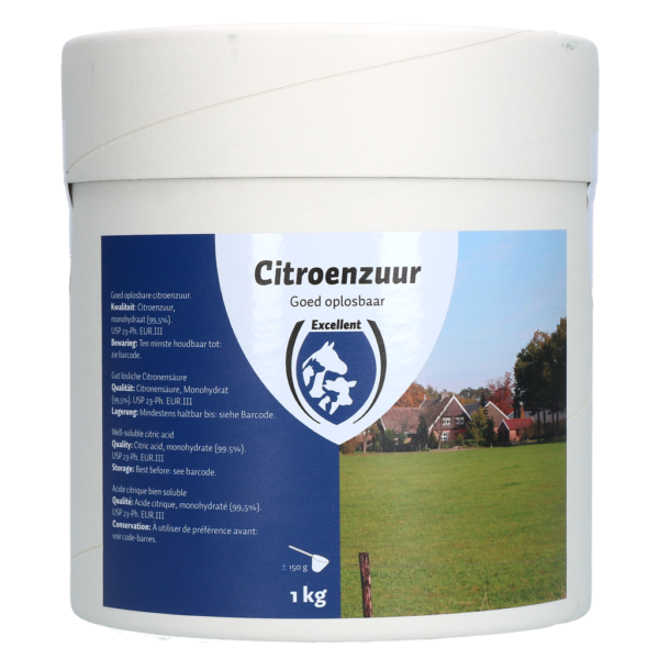 Zitronensäure zur Reinigung, 1 kg – Excellent Zitronensäure