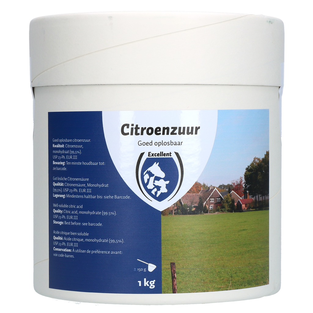 Citroenzuur voor Reiniging, 1 kg – Excellent Citroenzuur Zitronensäure zur Reinigung, 1 kg – Excellent Zitronensäure