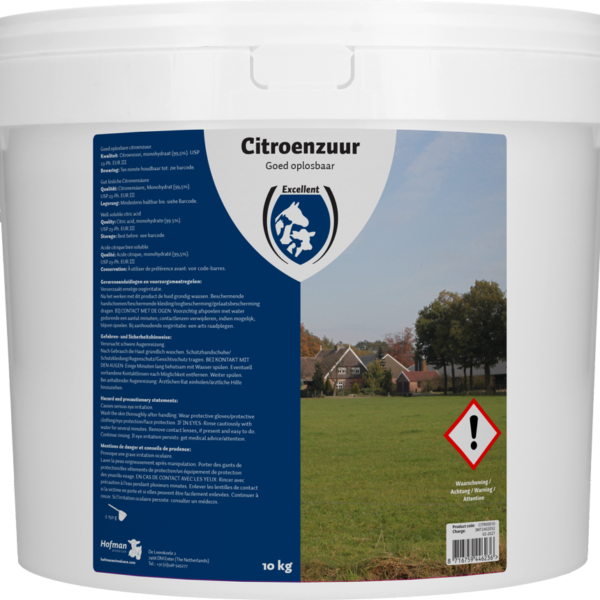 Zitronensäure zur Reinigung, 10 kg – Excellent Zitronensäure