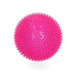 Hundeball mit Noppen und Quietscher, L 10,5 cm, Rosa – Dog Comets Exoplanet – Bild 2