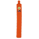 Latex Hundespielzeug mit Quietscher, Orange L – Dog Comets Latex Invaders – Bild 2