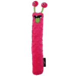 Plüsch Wurfspielzeug für Hunde mit Quietscher, Rosa L, 32 cm – Dog Comets Invaders – Bild 2