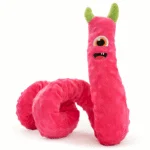 Großes Plüschspielzeug für Hunde mit 3 Quietschern, Rosa, 150 cm – Dog Comets Invaders XXL – Bild 2