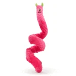 Großes Plüschspielzeug für Hunde mit 3 Quietschern, Rosa, 150 cm – Dog Comets Invaders XXL – Bild 4