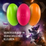 Apportierspielzeug für Hunde, schwimmfähig, 30 cm, Orange – Dog Comets Pan-Stars – Bild 6