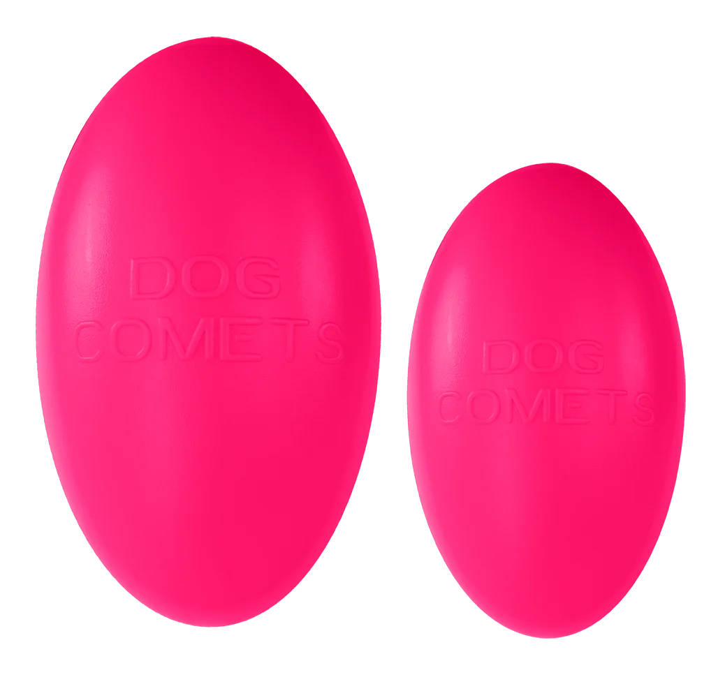 Apportierspielzeug für Hunde, schwimmfähig, 30 cm, Rosa – Dog Comets Pan-Stars – Bild 2