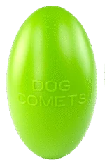 Apportierspielzeug für Hunde, schwimmfähig, 20 cm, Grün – Dog Comets Pan-Stars – Bild 2