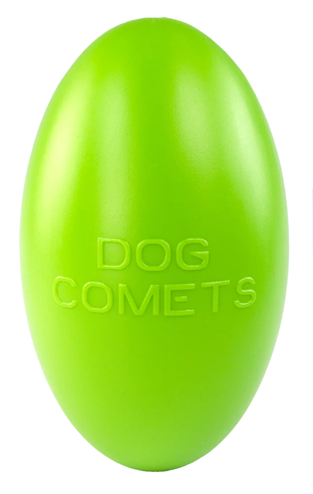 Apportierspielzeug für Hunde, schwimmfähig, 20 cm, Grün – Dog Comets Pan-Stars – Bild 2