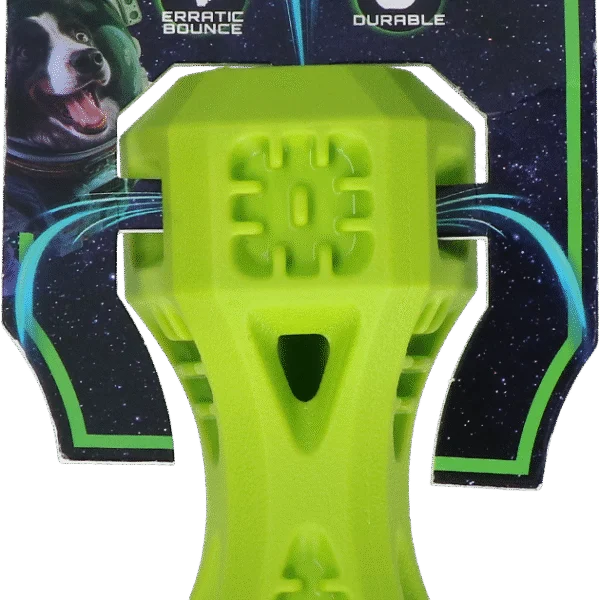 Apportierknochen mit Luftöffnungen, Grün S – Dog Comets Airflow Bone