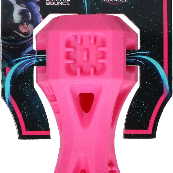 Apportierknochen mit Luftöffnungen, Rosa S – Dog Comets Airflow Bone