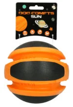 Springender Hundeball Orange, 14 cm – Dog Comets Planets – Bild 2