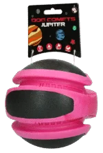 Springender Hundeball Rosa, 14 cm – Dog Comets Planets